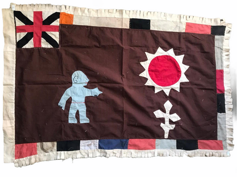Asafo-Flagge – Fante-Flagge – Ghana