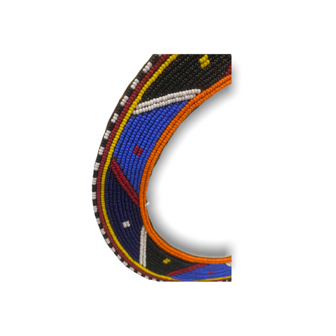 Collier de perles Masaï du Kenya - (S03)