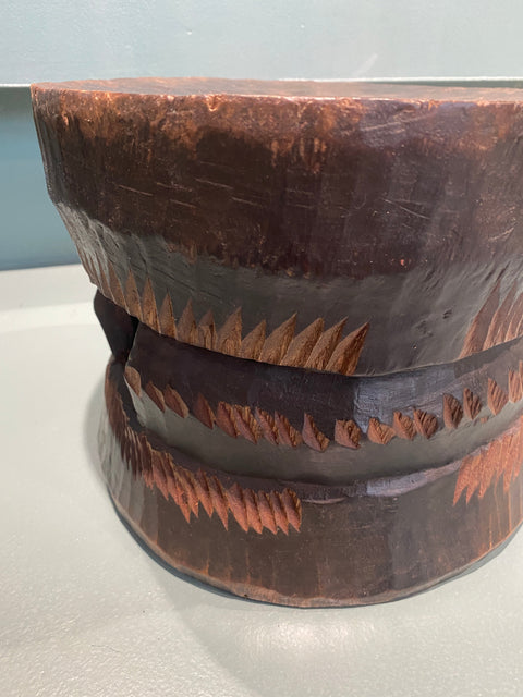 Tabouret sculpté à la main Yoruba - (01)