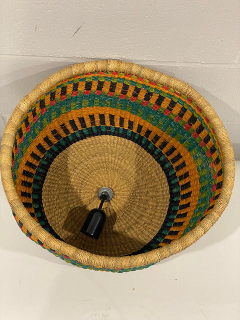 Hand Woven Basket Light - (123.7)
