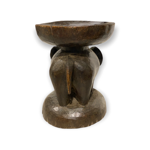 Tonga Stool - Old Elephant hand carved (01)