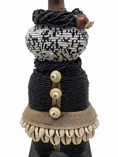 Namji-Puppe – Größe S, 33 cm – Schwarz-Weiß