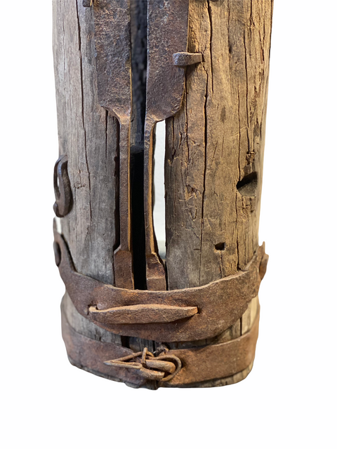 Antiker Grasmäher – Skulptur
