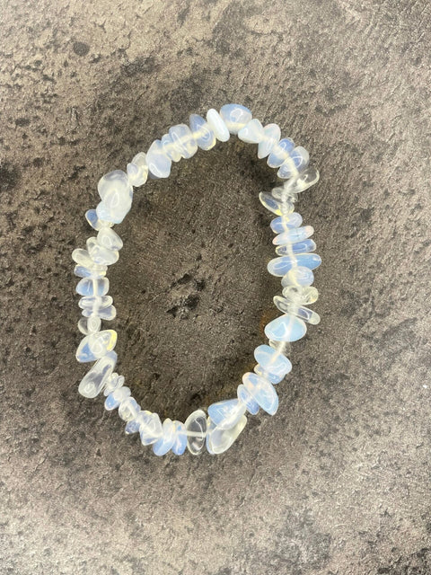 Opalith – Edelstein-Splitterarmband