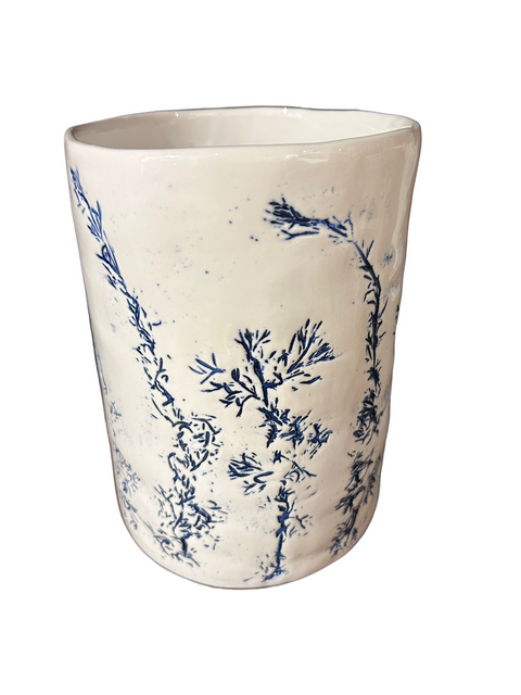 Kobaltblaue Fynbos-Vase