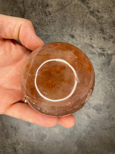 Red hematoid (Fire quartz) - XL Sphere