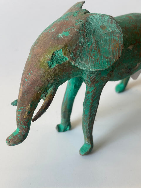Tuareg Brass animals - Elephant