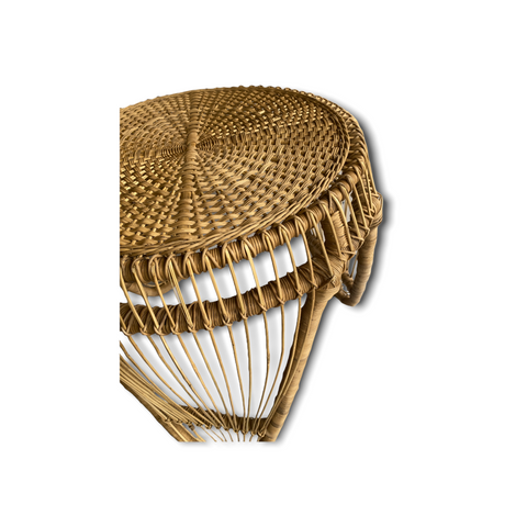 Table d'appoint Malawi en rotin naturel - L