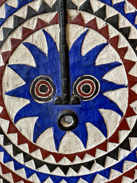 Sun Bobo mask - Blue L - 6ocm
