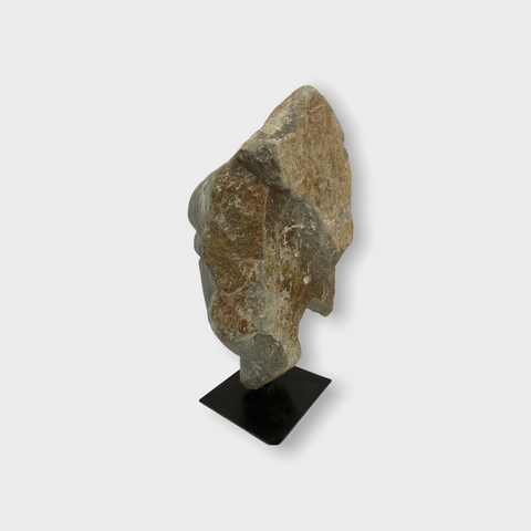 Steinkopfskulptur von Rizimu Chiwawa Simbabwe (3111)