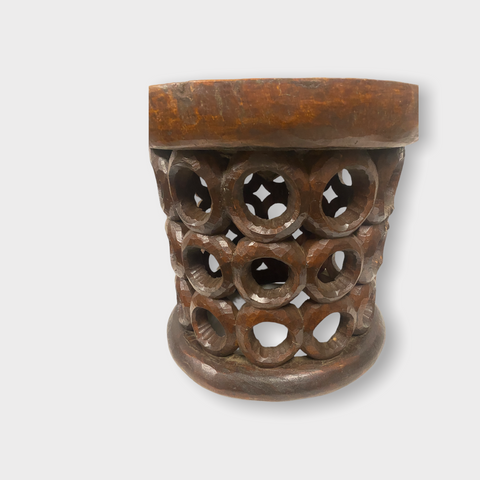 Vintage Bamileke Stool - (87.2)