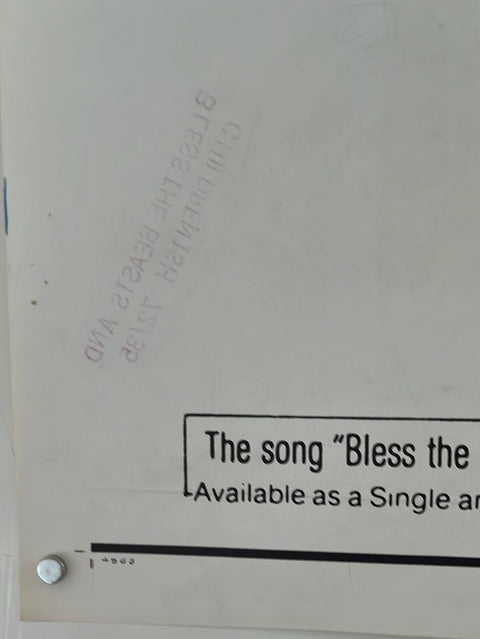 Bless The Beast & Children (1971) Original US One Sheet Cinema Poster