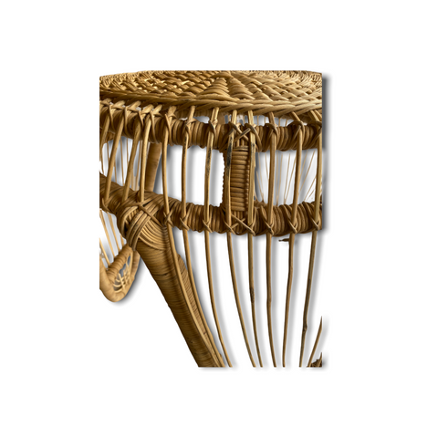 Table d'appoint Malawi en rotin naturel - L