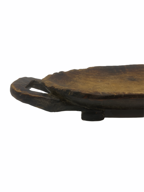 Zulu-Speisenplatte, handgeschnitzt