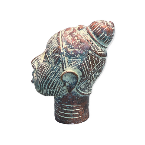 Benin-Bronzekopf - (55.03)