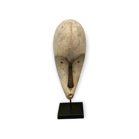 Fangmaske Weiß - klein