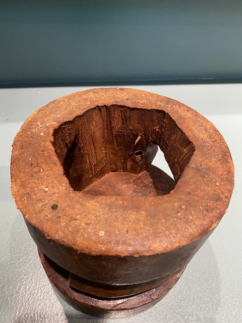 Tabouret sculpté à la main Yoruba - (08)