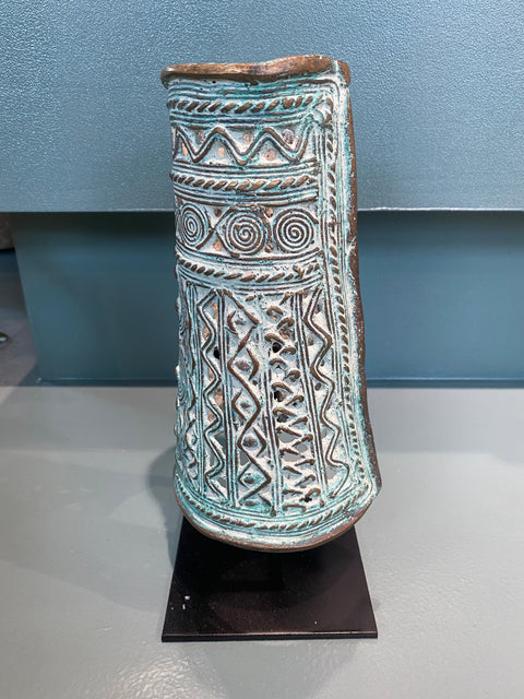 Benin-Fußkettchen - Große Skulptur (37.01)