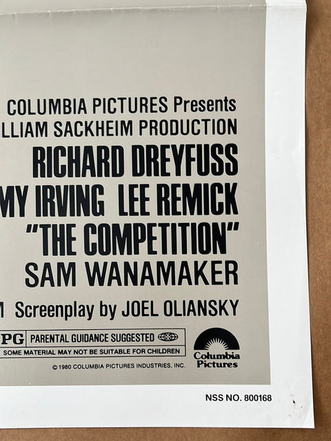 The Competition (1980) Original US One Sheet Cinema Poster