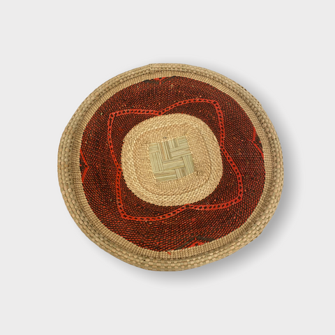 Tonga Baskets - Colour Red (30.11)
