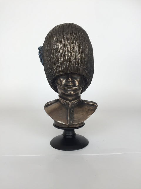 Irish Guards Bust, Cold Cast Bronze Military Statue