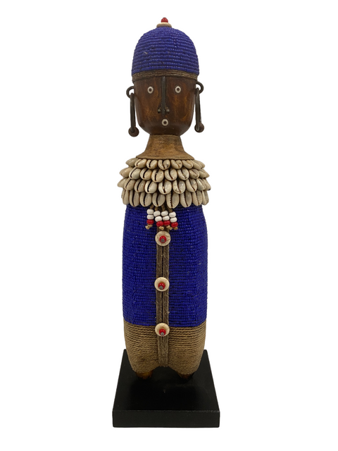 Namji Doll - Blue beaded (1406)
