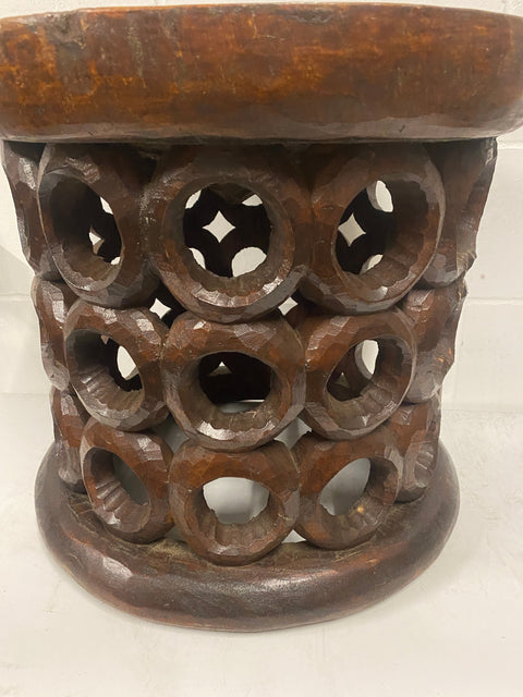 Vintage Bamileke Stool - (87.2)