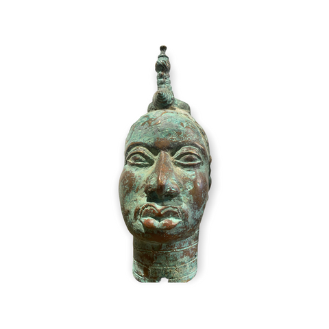 Benin Bronze Head