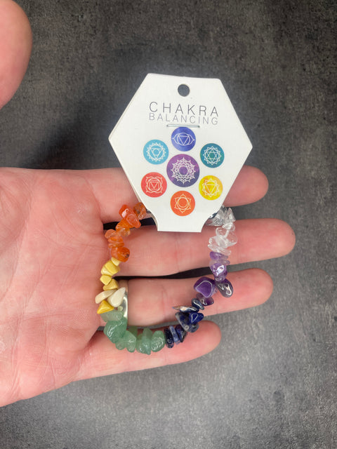 Chakra-Kristall-Splitter-Armband