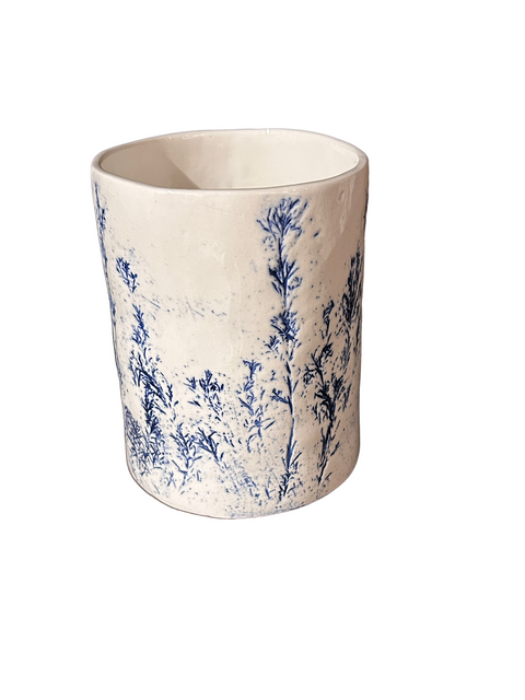 Kobaltblaue Fynbos-Vase