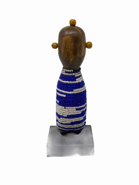 Poupée Namji - Bébé 17 cm - Rayures bleues et blanches