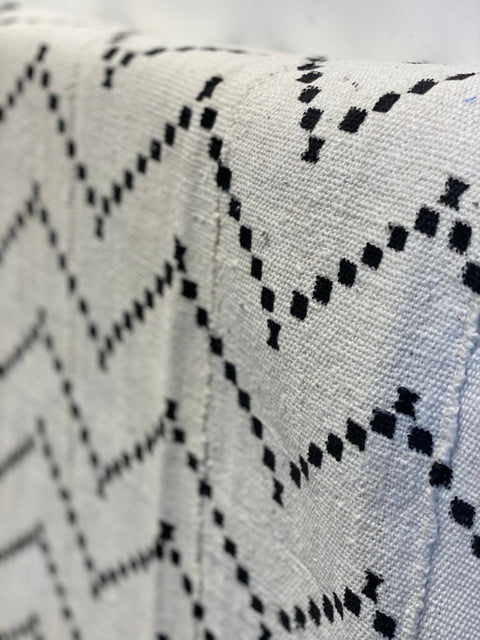 Handgewebte Decke aus Schlammtuch