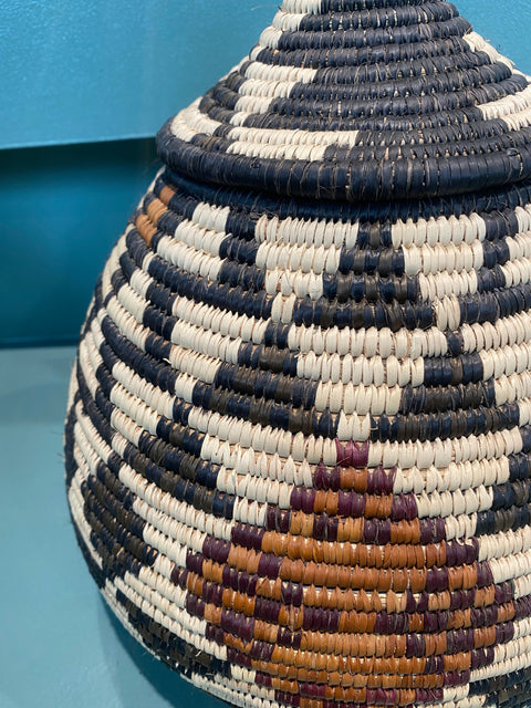 Zulu Ukhamba - panier traditionnel (22.2)