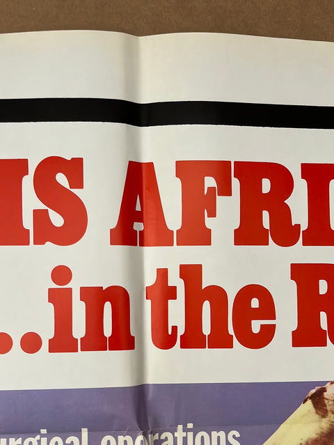 Africa Uncensored (1972) Original US One Sheet Cinema Poster