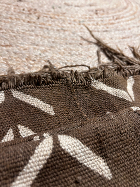 Handgewebte Decke aus Schlammtuch (10,2)