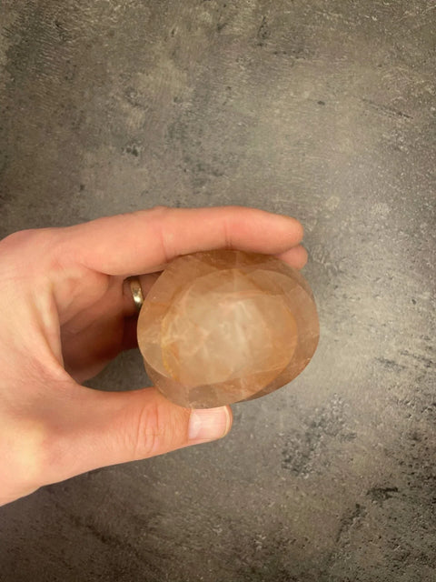 Red hematoid (Fire quartz) - Flame