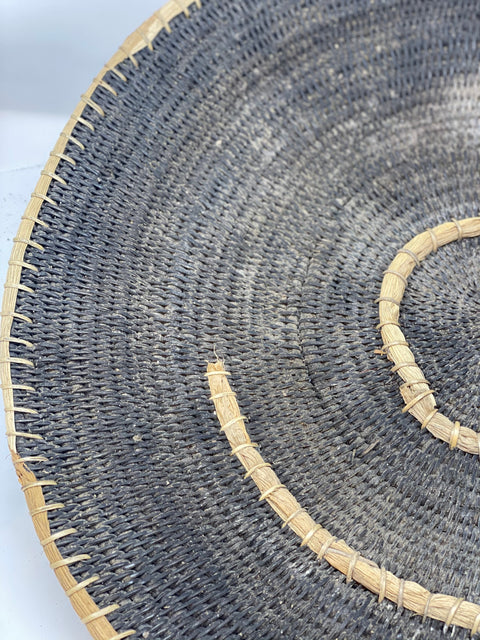 Vintage Makenge Basket - Zambia