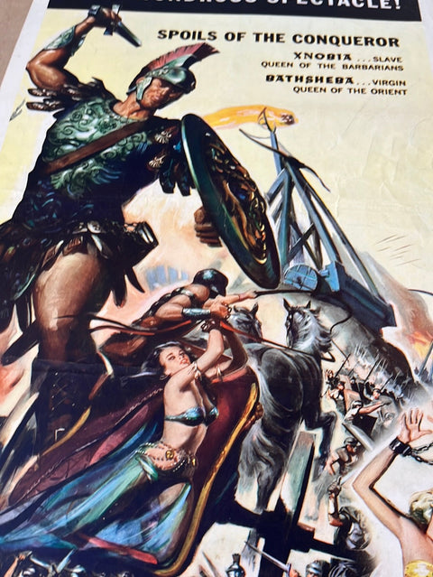 Das Zeichen des Gladiators (1959) Original US-Kinoplakat