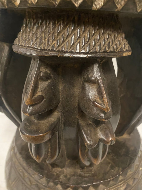 Tabouret Baoulé - Sculpté à la main - Côte d'Ivoire (85.2)