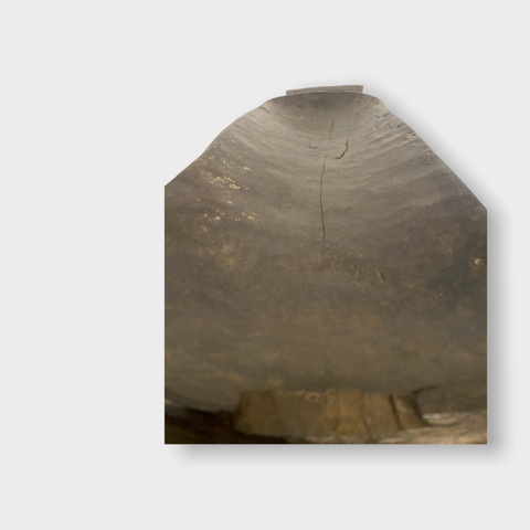 Plateau de nourriture zoulou - Sculpté à la main (43-02)