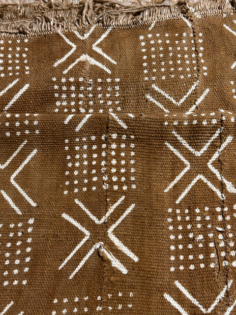 Jeté en tissu de boue tissé à la main (10.9).
