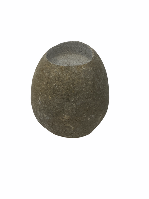 Zimbabwe Stone carved Tea Light holder - M