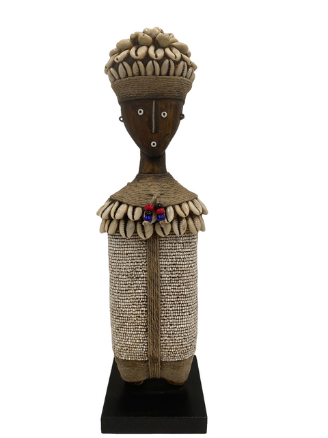 Namji Doll - White beaded (1402)