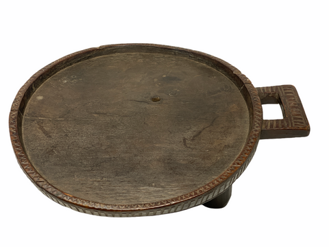 Vintage äthiopisches Kaffeetablett
