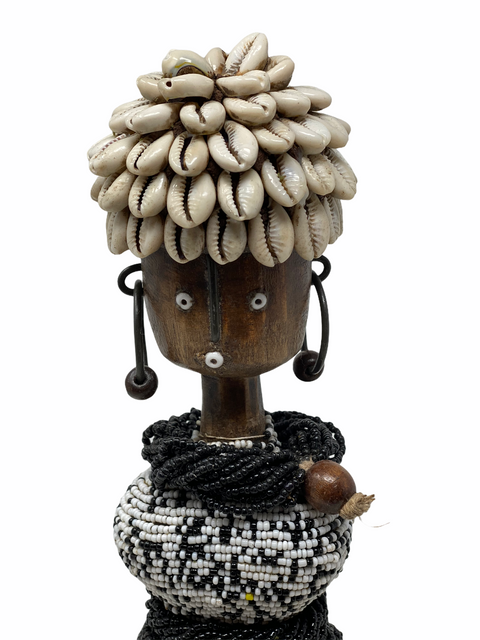 Namji-Puppe – Größe S, 33 cm – Schwarz-Weiß