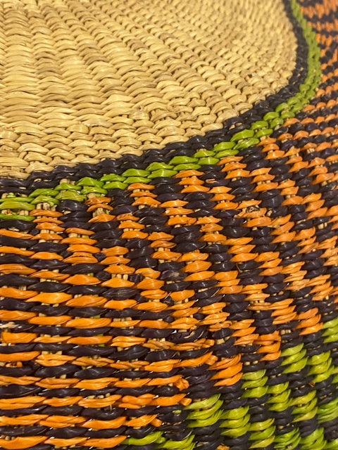 Handgewebte Korbleuchte - (123.1)