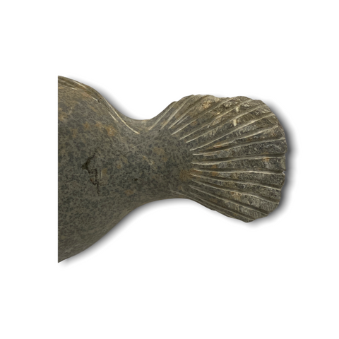 Steinfischskulptur - Simbabwe (35.1)