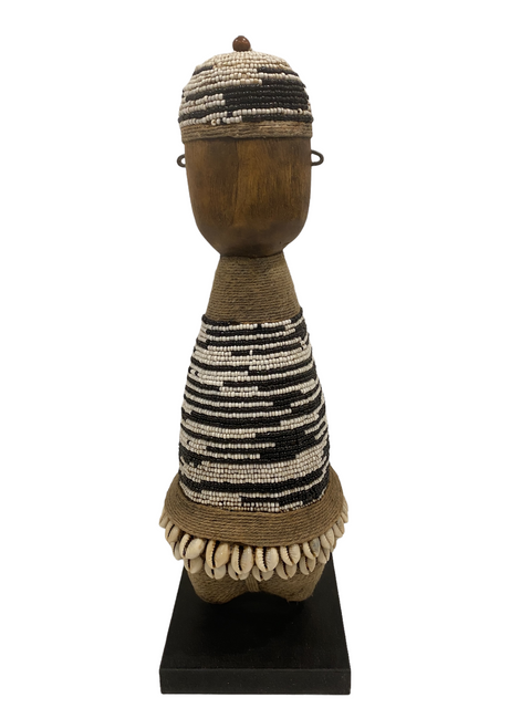 Namji Doll - Black n White beaded (1518)