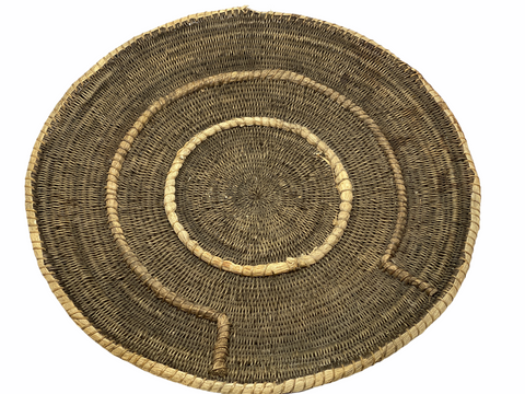 Vintage Makenge Basket - Zambia