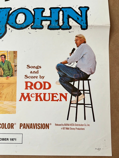 Scandalous John (1971) Original US One Sheet Kinoplakat